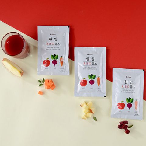 (30팩)국내산 한입 ABC주스 100ml x 30팩