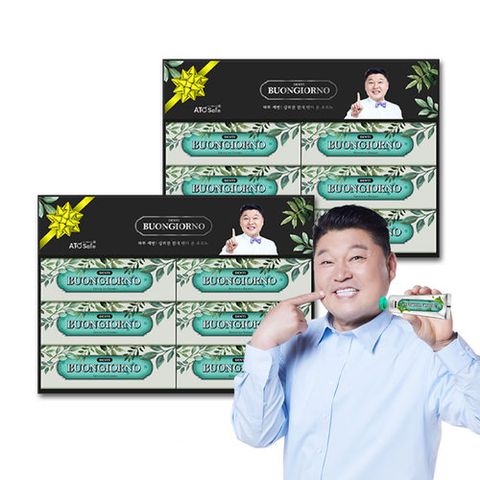 [10%할인+10%적립][덴티본조르노] 선물세트 구취 170g 12개(2SET)