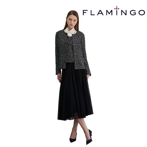 [후라밍고] 25FW 마리엘 샤 스커트 1종