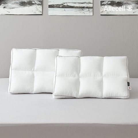 [알러셀]먼지없는이불 진드기 방지 기능성 클라우드넥 베개 2개