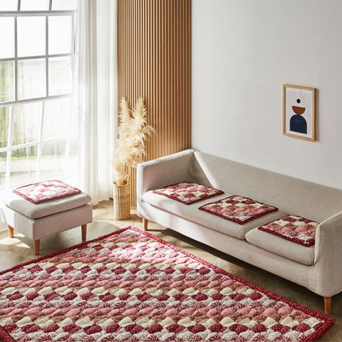 23FW 리앤 순면 핸드셔링 볼륨 방석세트(4개)