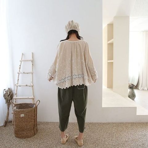 [수키]보헤미안 골덴 블라우스 1087373