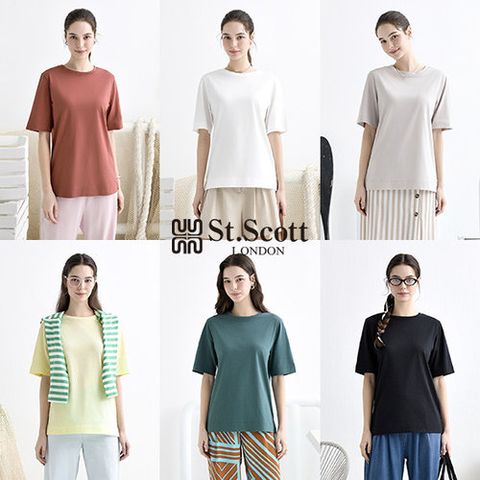 [론칭가59,900원][St.Scott] 세인트 25SS 실켓 반팔 티셔츠 6종