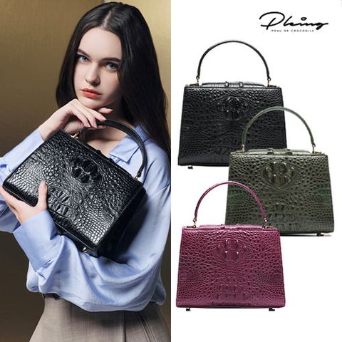 [플랑] 리얼 크로커 리안 토트백 (+카드지갑)