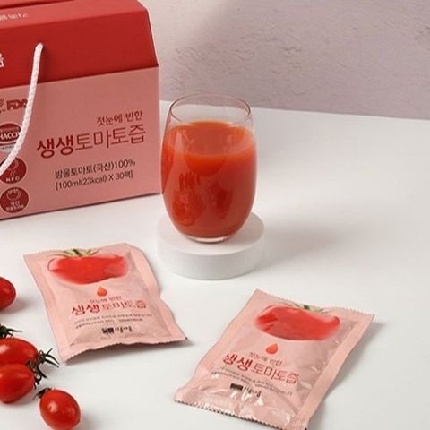 [시골내음] 첫눈에 반한 생생 토마토즙 1박스(30팩)