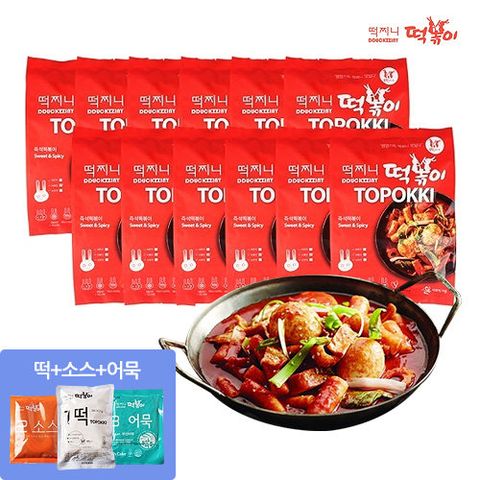 떡찌니 떡볶이 12팩