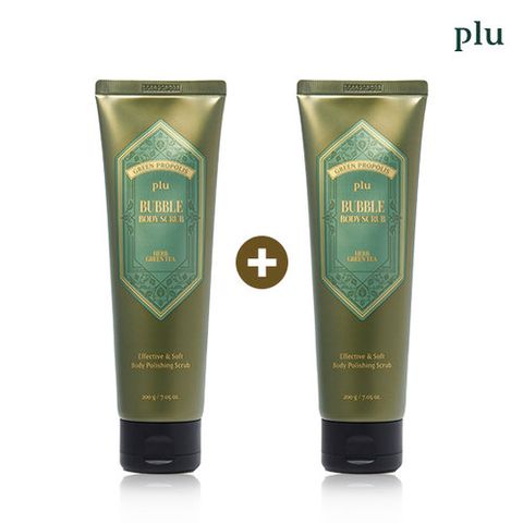 [NEW 최신상] 플루 그린프로폴리스 버블 바디스크럽 허브그린티 200g x 2통