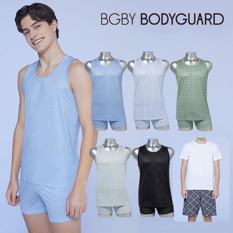 [총6세트][이지웨어포함] 보디가드 남성 언더 풀셋업 5세트(런닝+트렁크)
