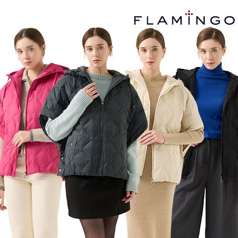 [후라밍고] PRE-FALL 케이프 구스 경량 다운 1종