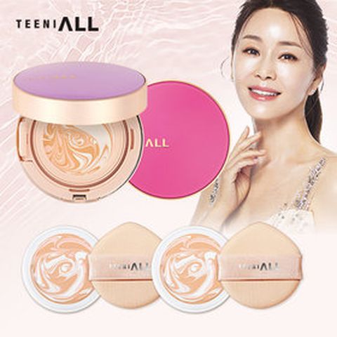 [TV쇼핑](견미리팩트) 티니올 크리미 팩트 마카롱에디션 (2개+리필2개)