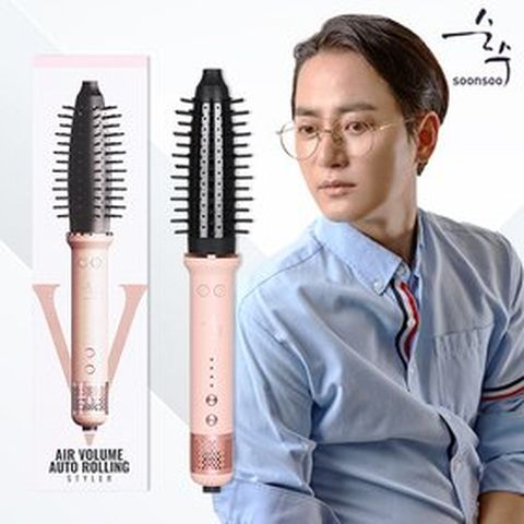 [TV쇼핑]순수 더 살롱 에어볼륨 오토 롤링 스타일러 1종