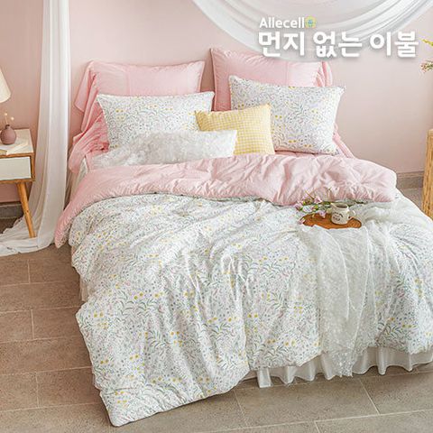 (슈퍼킹)[알러셀 200%이불] 고밀도 기능성+텐셀모달 침구 풀세트(이불+패드+베개커버2)