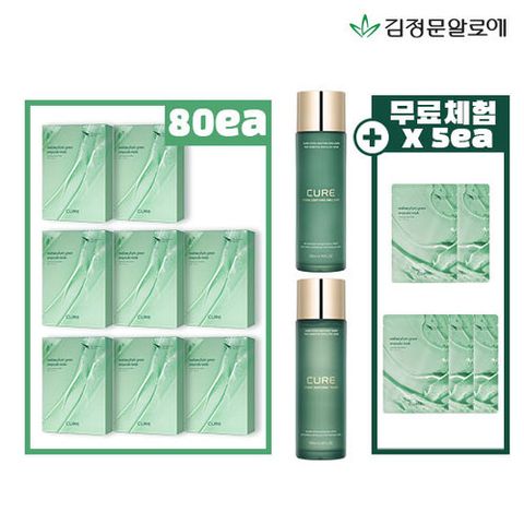 [김정문알로에] 알로에 피토그린 마스크팩 매니아 (85매+하이드라기초)