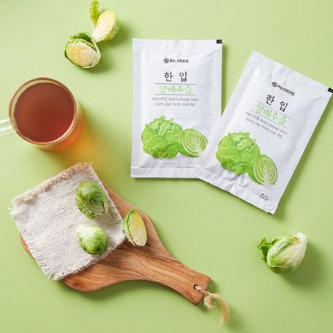 (30팩)국내산 한입 양배추즙 (80ml x 30팩)