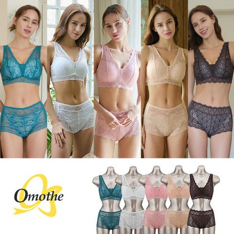 [25SS][오모떼] 쿨 텐션업 라이크라 레이스 브라팬티 패키지
