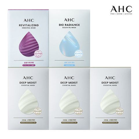 [홈앤쇼핑 단독] AHC 1등 마스크팩  에센셜 내추럴 시트 마스크 65장 패키지