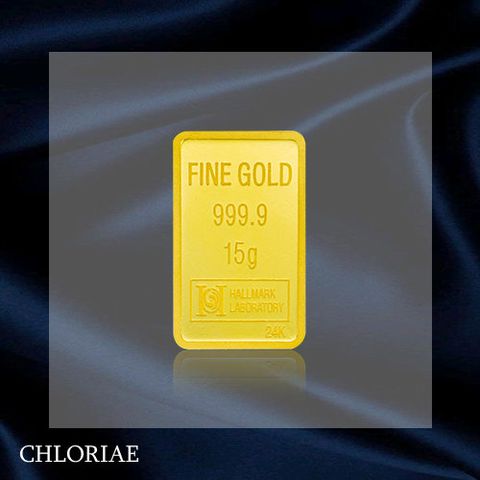[클로리에]24K 99.99% 골드바 15g