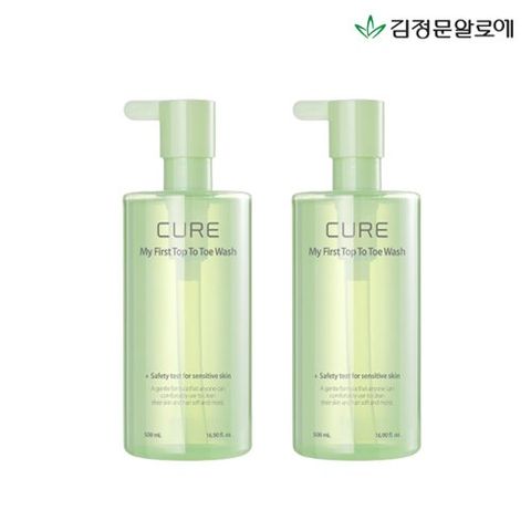 [김정문알로에] 최신상 큐어 마이 퍼스트 탑투토워시(워시2)