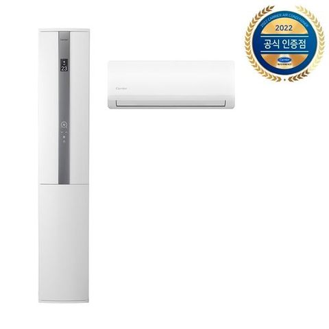 [18+6형] 캐리어 에어로 18단 인버터 2in1 에어컨 (TMC18VP1SAGH)