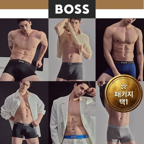 [택1/드로즈3종PACK][HUGO BOSS] 럭셔리 글로벌 브랜드 보스 남성 드로즈 3종 패키지