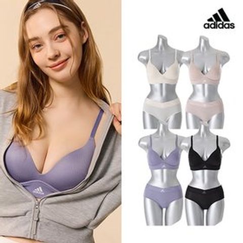 [TV쇼핑][아디다스] (7차) 아디다스여성속옷 온리원패키지 4세트 (8종)