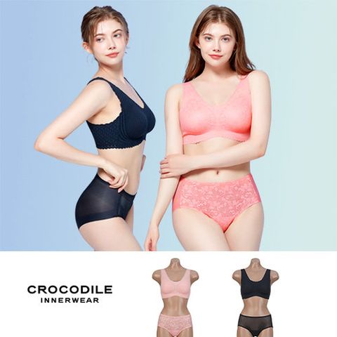 [크로커다일](59차) 레이스 퓨징 브라팬티 2세트