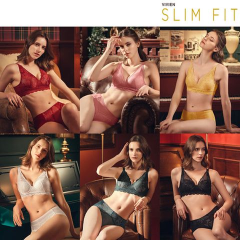 [비비안슬림핏] 올 포유 브라6종+팬티6종 패키지