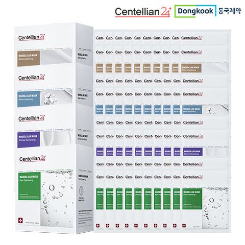 [동국제약] 최신상 센텔리안24 마데카랩 마스크팩 총 80매(총 4박스) 스페셜케어 패키지