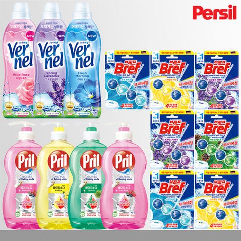 버넬 3통,프릴 4통, 브레프 7개 (랜덤배송)