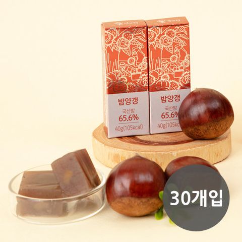 밤뜨래 밤양갱 40g x 30개