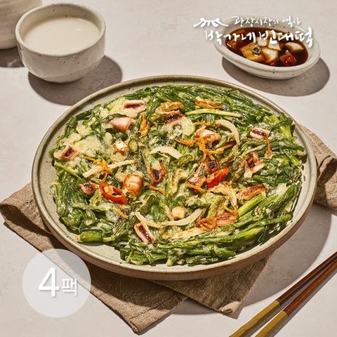 [박가네빈대떡] 해물 파전 260g x 4 (총 8장)
