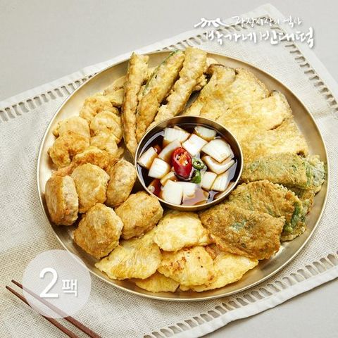 [박가네 빈대떡] 모듬전 365g x 2 (730g)