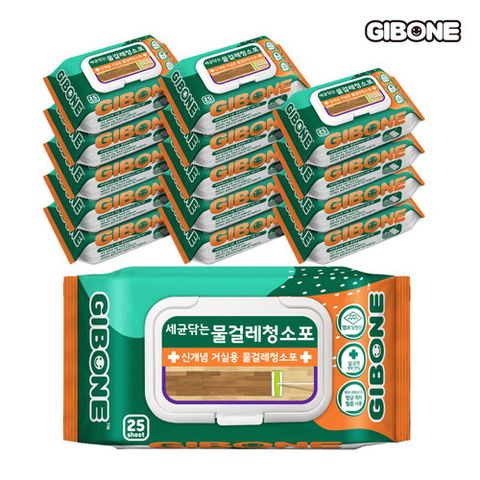 [기본에] 세균닦는 물걸레 청소포 15팩