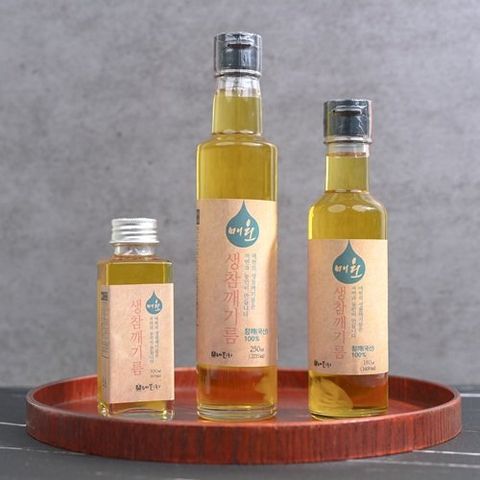 [매헌생명창고](50ml)국내산 생 참기름 50ml x 1개