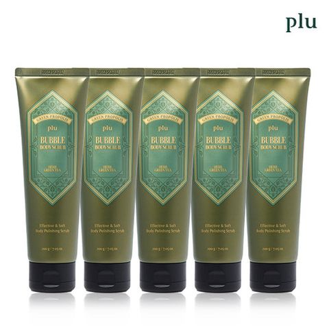 [NEW 최신상] 플루 그린프로폴리스 버블 바디스크럽 허브그린티 200g x 5통
