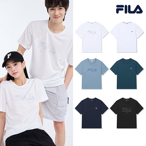 [휠라][정품] 26SS 남녀공용 기능성 반팔 티셔츠 6종