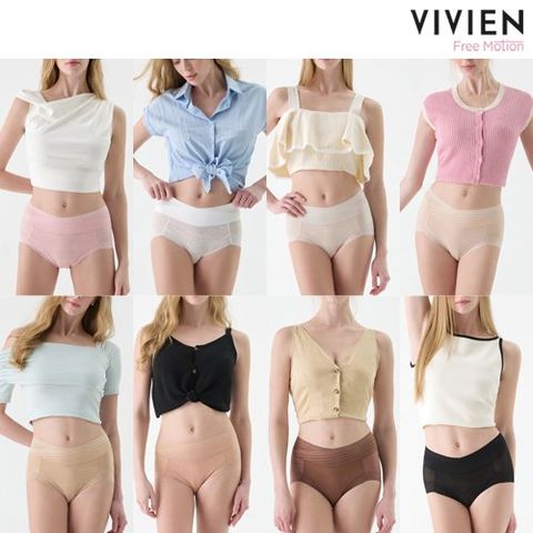[비비안] 프리모션 360 쉐이핑 팬티 8종 패키지