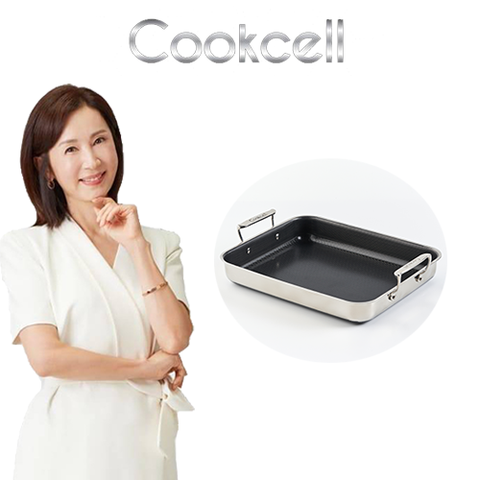 쿡셀 블랙큐브 세라믹 IH 사각멀티팬