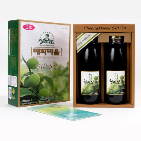 홍쌍리 청매실 선물세트 1000mlx2병, 1L