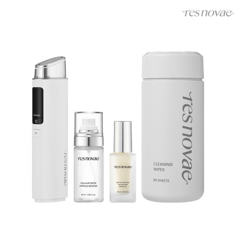 레스노베 코어 임팩트 울트라샷 뷰티 디바이스+패키지3종 1세트, 화이트, 1개