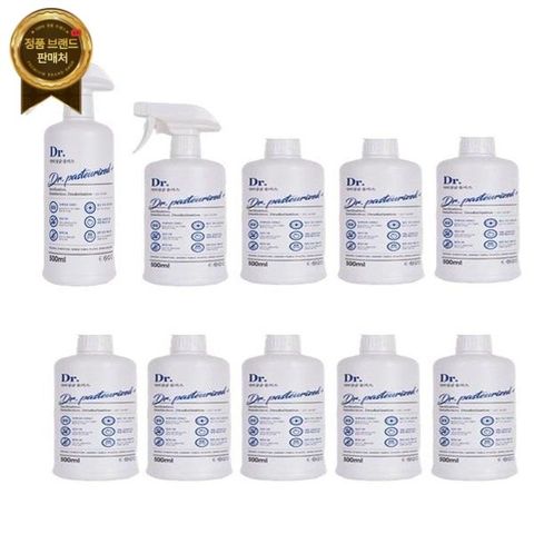 닥터살균플러스 살균소독제 500ml 10개+전용트리거 2개 -, 500ml, 10개