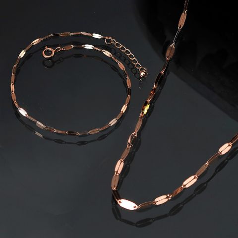 주리에떼 14K 18K 목걸이 팔찌 1+1 세트 로즈골드 데일리 심플 글램 금 목걸이 줄 체인 팔찌 여자친구 선물, 18K 목걸이+팔찌...