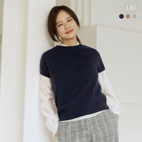 [LBL]25SS 호주산 메리노울100 캡슬리브 니트 3종
