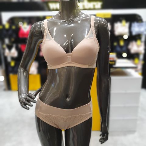 메이든폼 노와이어브라+햄팬티세트 MFWBR1N09T MFWPT1N09T BE, 75A/95, 베이지(BE)