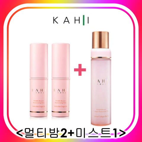 kahi 김고은멀티밤 가히멀티밤 주름화장품 콜라겐미스트 링클바운스 연예인멀티밤 주름멀티밤, 멀티밤2개 + 미스..., 1개