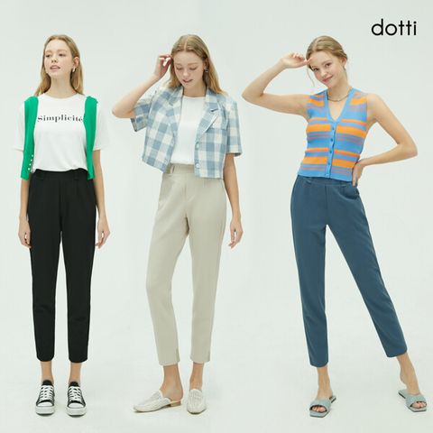 [도티 dotti] 도티 23SS 여성 하프 조거 팬츠 3종 (TTJW), 단품, 사이즈:88