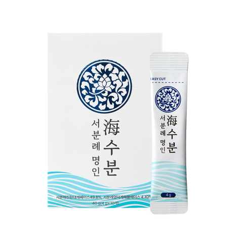 [서일농원] 서분례 명인 육수베이스 만능요리가루 바다를 품은 해수분 해물육수가루, 40g, 1박스