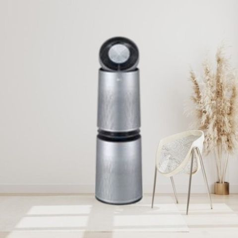 LG 퓨리케어 360도 공기청정기 펫 플러스 뉴메탈 샤인 AS281DNPA, AS281DNPA