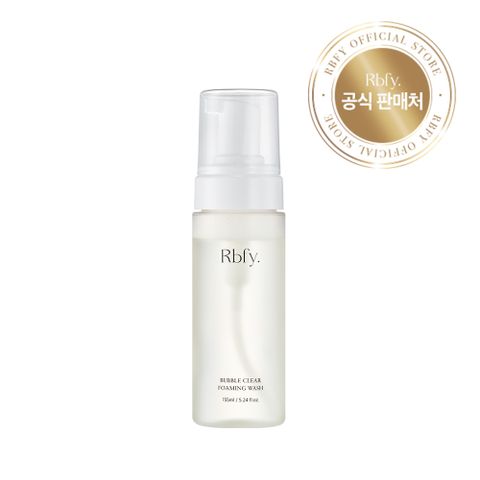 리바이포유 버블클리어 포밍워시 155ml 클렌징폼 저자극 여드름 미세버블, 155ml, 1개