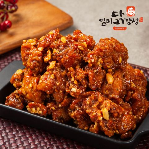 일미닭강정 약간매운맛800g 닭강정맛집 닭강정추천 닭강정택배 아이간식 회사간식추천 간식추천 방학간식 집들이음식 집들이음식주문 닭강정집 닭강정추천 닭강정가게 닭강정본점 닭강정택배 800g, 1개